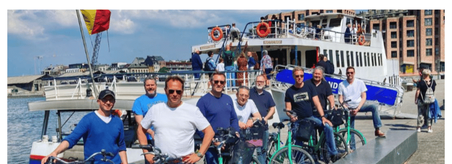 Offres spéciales d'Antwerp Bike Tours : visite à vélo et sortie en bateau