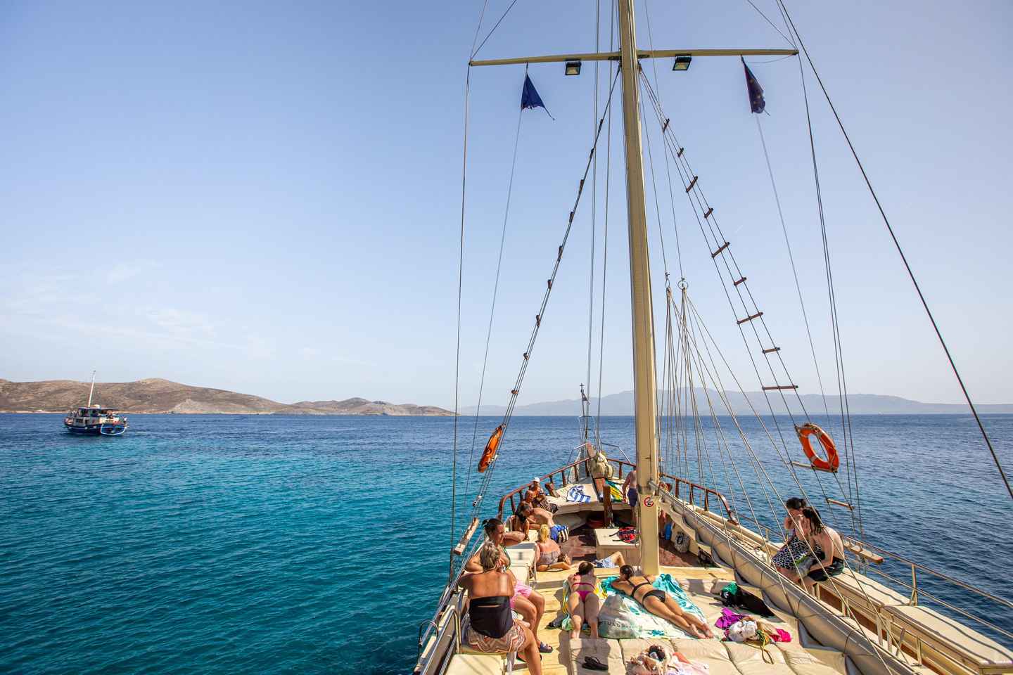 コス島発：カリムノス＆プセリモス日帰りクルーズ