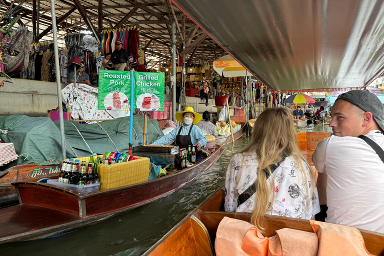 Bangkok: Floating Market & Railway Market with Hotel Pick Up