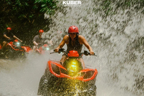 Ubud: Kuber Premium ATV with 750m+Tunnel & Waterfalls Single ATV (1 person) – Premium Track (1.5 hours)