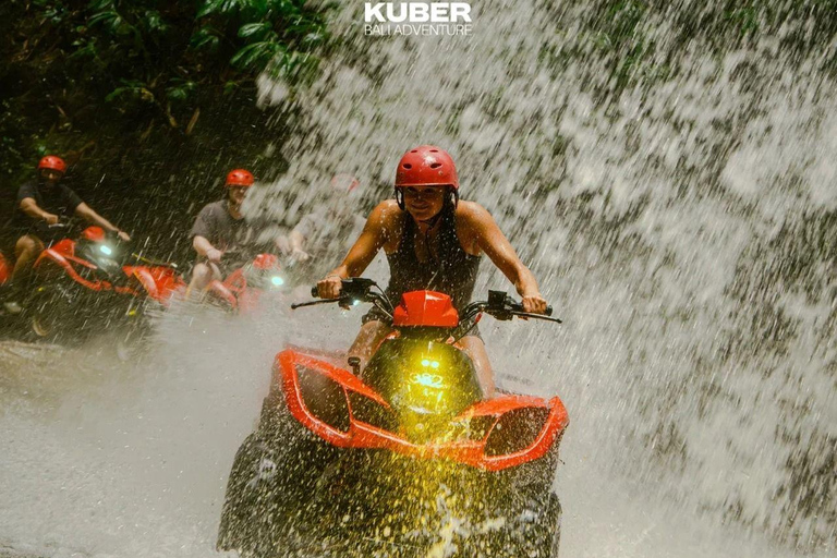 Ubud: Kuber Premium ATV with 750m+Tunnel & Waterfalls Single ATV (1 person) – Premium Track (1.5 hours)