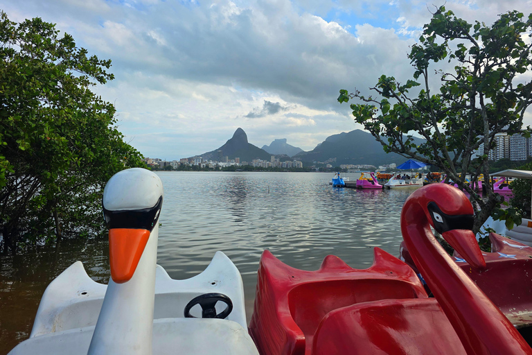 Capybaras: Rodrigo de Freitas Lagoon Paddle Boat Tour
