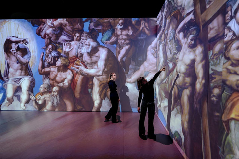 Warsaw: Leonardo vs Michelangelo Immersive Exhibition Ticket