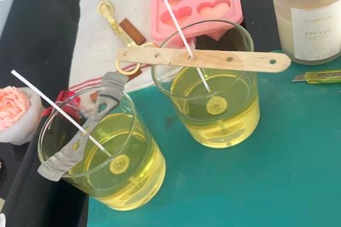 Candle workshop inspired by Galician culture in Santiago de Compostela