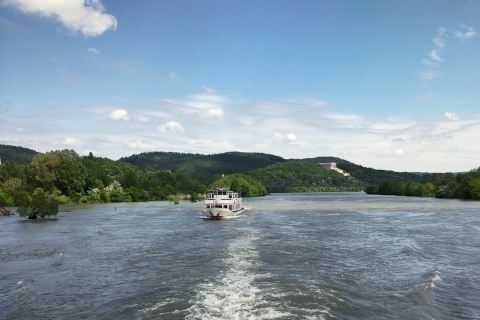 Regensburg: Sightseeingtour met de rondvaartboot naar WalhallaRegensburg: rondvaartboot naar Walhalla