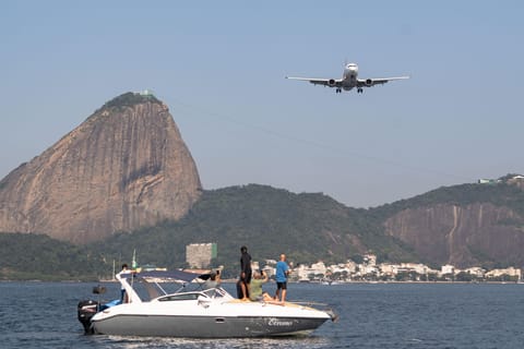 Speedboat ride in Rio de Janeiro
