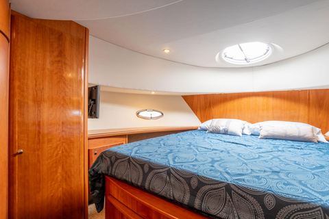 Miami: aluguer de iate privado com capitão, barco de 48 pésMiami: Aluguer de iate privado com capitão, barco de 48 pés