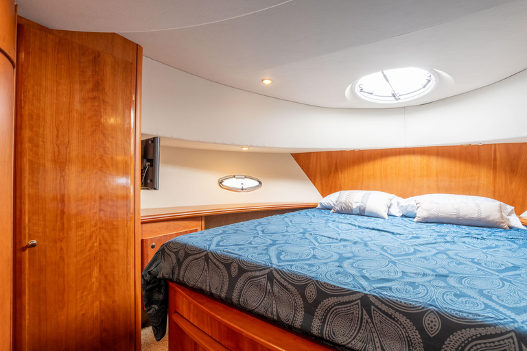 Miami: aluguer de iate privado com capitão, barco de 48 pésMiami: Aluguer de iate privado com capitão, barco de 48 pés