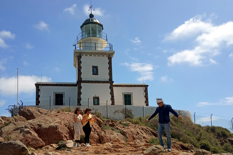 Santorini: 5-stündige Feinschmecker- und Getränketour mit lokalem Guide