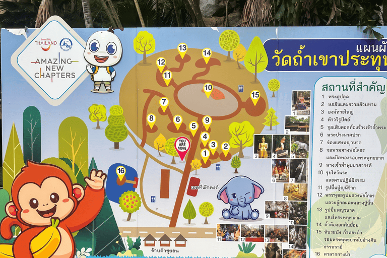 Pattaya: Waterfall Swim, Cave River and Naga Temple Day Trip