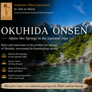 Takayama Onsen: Oku-Hida Hot Springs & Nature Private Tour Takayama Onsen: Oku-Hida Hot Springs & Nature Private Tour
