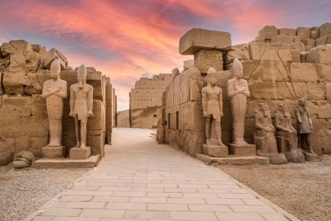 Bahía de Makadi: Lo mejor de Luxor, la tumba del Rey Tut y el viaje en barco por el NiloBahía de Makadi: Lo mejor de Luxor, la tumba del Rey Tut y el viaje por el Nilo