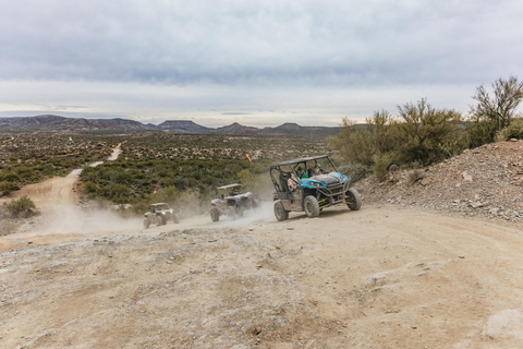 Visite guidée du désert de Sonoran en quad et en UTVTour guidé de 3 places en UTV