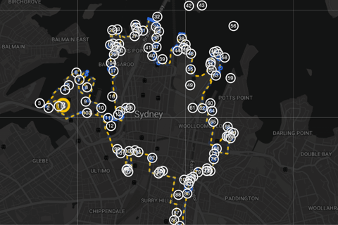 Sydney : Location de vélos électriques et audioguide Wheel Explorer