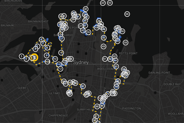 Sydney : Location de vélos électriques et audioguide Wheel Explorer