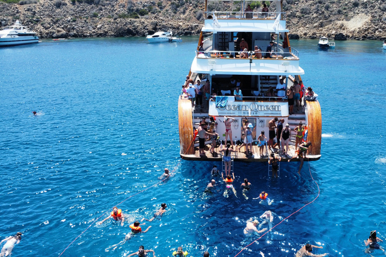 Ayia Napa's Biggest Boat | Cruise with Lunch and Swimming Ayia Napa: Boat Cruise with Buffet Lunch and Swimming