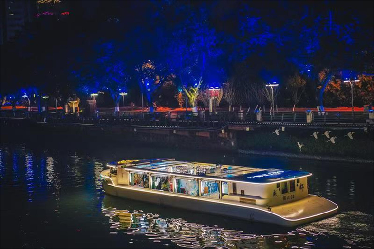 Chengdu: JinJiang River Night Cruise Tickets