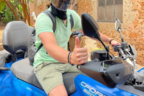 Zanzibar Quad Bike Adventure: Explore Villages & Local Life From: Nungwi/Kendwa Tour with Meeting point & Entry ticket