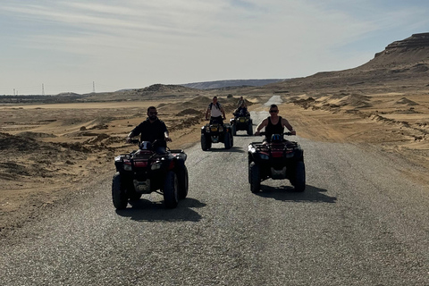 Fayoum: Qarun Sahara Safari With( ATV ) Quad bike From Cairo Private 4 Hours Quad Included Tickets