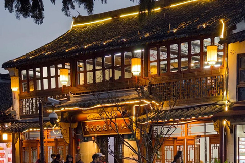 Twilight Zhujiajiao: Scenery, Sunset, and Lantern Lights