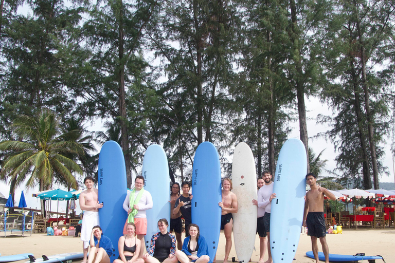 Phuket: Surf Experience in Bang Tao with Local Instructor Private Surf Lesson