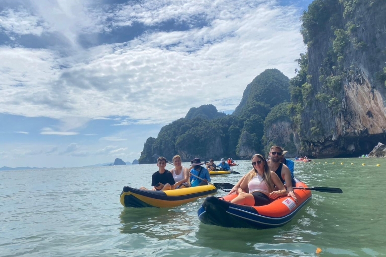 Phuket: Wyspa Jamesa Bonda prywatnym długim ogonem z kajakiem