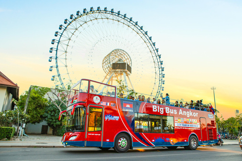Sonnenuntergang &amp; Städtetour mit Big Bus Angkor