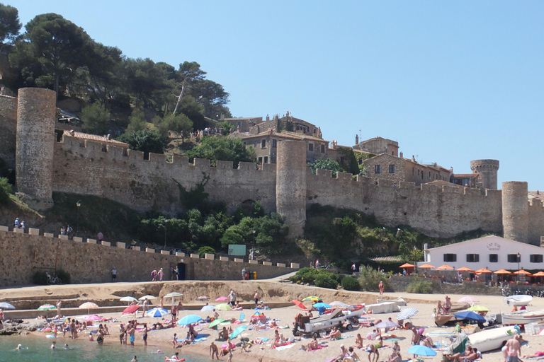 Da Barcellona: Tour di un giorno a Tossa de Mar con spiaggia