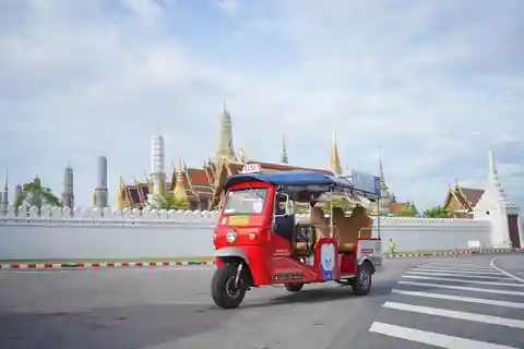 Bangkok: Privat elektrisk Tuk Tuk-tur