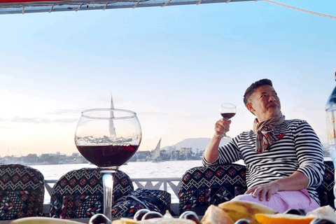 Aswan: Romantic Felucca Lunch & Island Views with transfers.