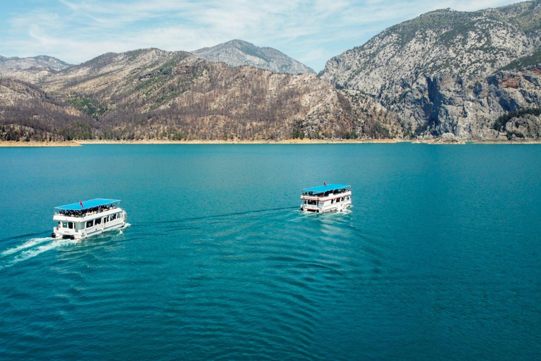 Sida: Manavgat Green Canyon och vattenfallstur med lunchSida: Manavgat Green Canyon och gamla byar Tour med lunch