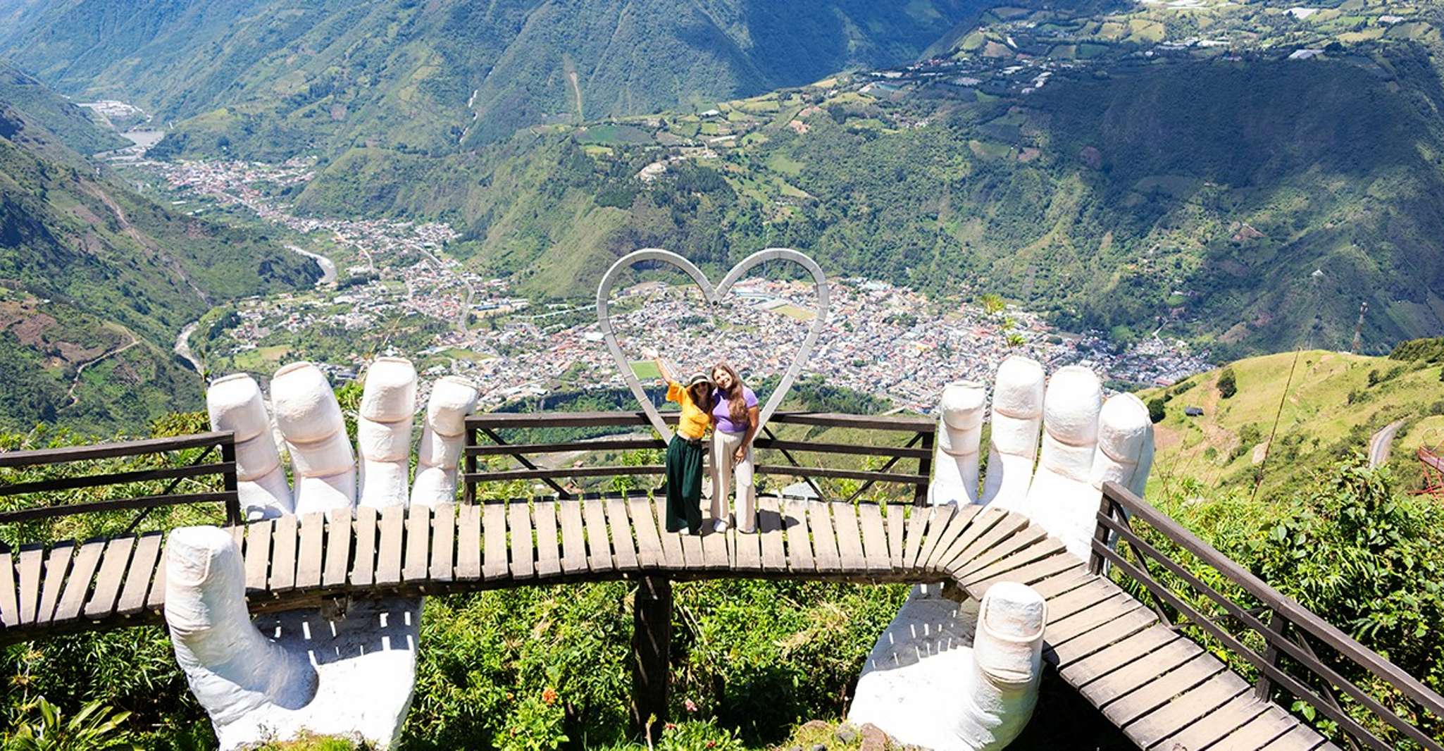 From Quito, Baños, Pailón del Diablo, Manos de Dios Day Trip - Housity