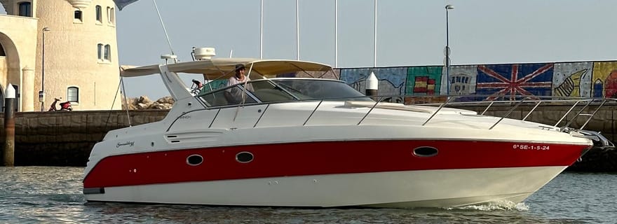 Cadix : Excursion exclusive en yacht à La Caleta ou au pont de Pepa