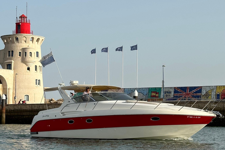 Cádiz: Yachtausflug nach La Caleta oder zur Pepa-Brücke