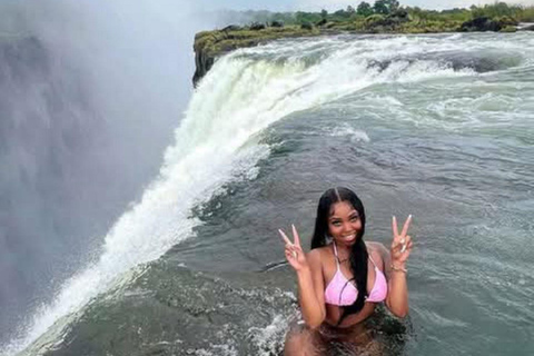 Victoria Falls: Devil’s Pool Lunch & Zambezi Boat Ride