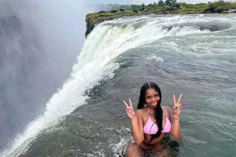 Victoria Falls: Devil’s Pool Lunch & Zambezi Boat Ride