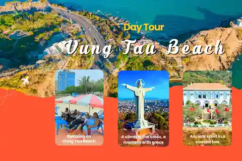Vung Tau Beach Trip: Christ the King & Local Food from HCM