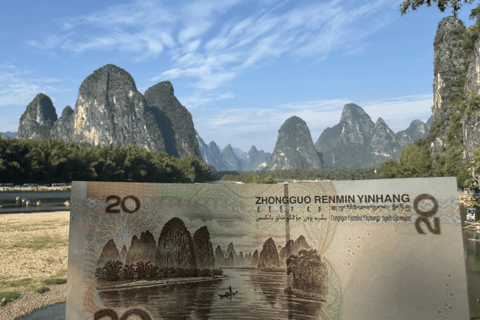 Yangshuo dévoilée : vue sur le karst, dérive en bambou et coucher de soleil en trainGuide pour les autres langues