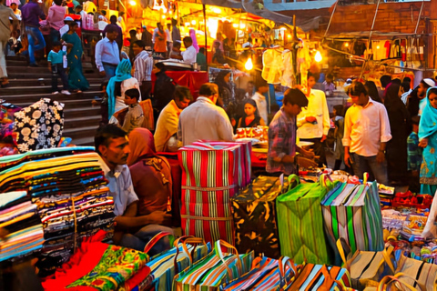 Delhi: Tour gastronômico pela Velha Deli com mercado de especiarias, templo e mesquita