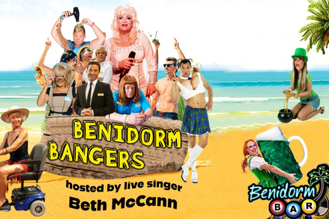 Liverpool: Benidorm Bangers with Live Singers Performance SEATED Entry with a PINT