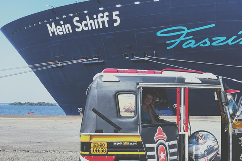 Kochi: Tuk-Tuk Tour with Cruise Ship Terminal Pickup