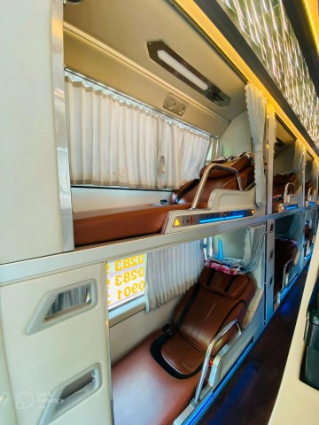 Mui Ne: Luxury Sleeper bus to Nha Trang with water