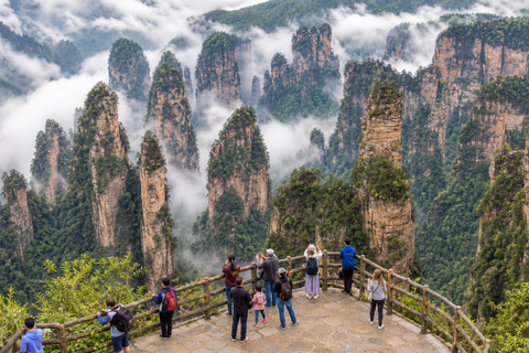 Zhangjiajie: Avatar Mountains E-Ticket & Guide Options 4-Day Park Ticket + 4 Mountain Transport Rides