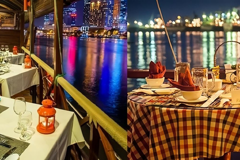 Romantic Saigon Nights: Dinner Cruise Experience Shared Table On The Cruise & Without Pick-Up & Drop Off
