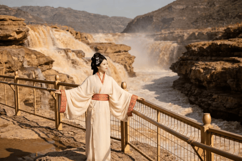 Shanxi: Hukou Waterfall Ticket & Shuttle Pass