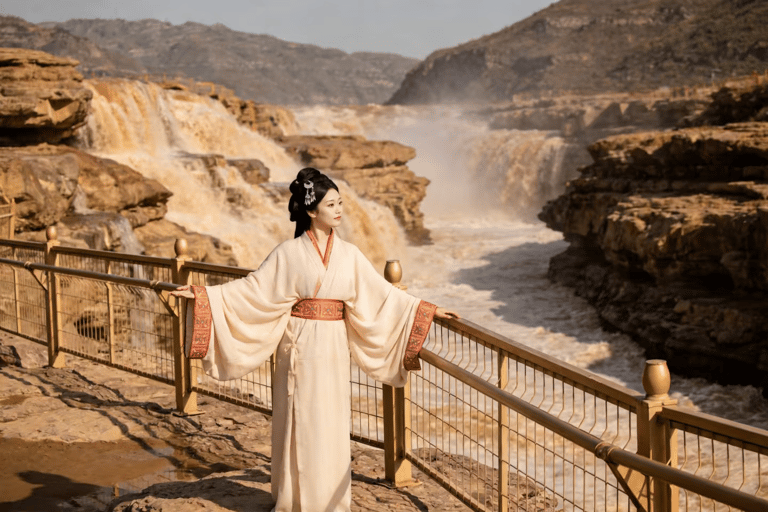 Shanxi: Hukou Waterfall Ticket & Shuttle Pass