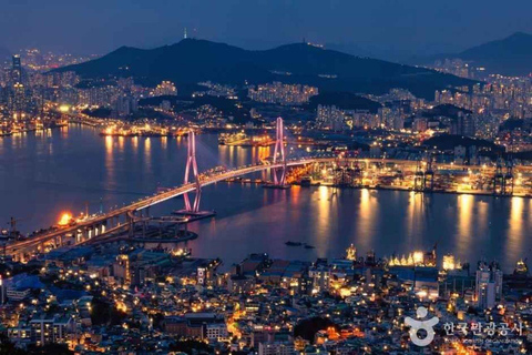 Busan: Night Hiking Tour with the Best Ocean View in Busan