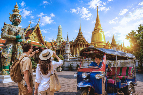 Bangkok: Royal Temples and Tuk-Tuk Tour with Guide