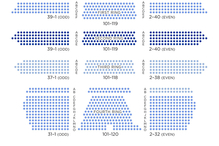 NYC: New York City Ballet at Lincoln Center CONTEMPORARY CHOREOGRAPHY II - Orch Rear Sides/Rings FarSide
