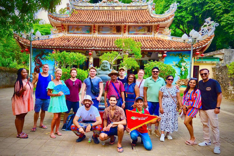 Da Nang: Marble Mountain, Monkey Mountain & Am Phu Cave Tour Group tour from Da Nang